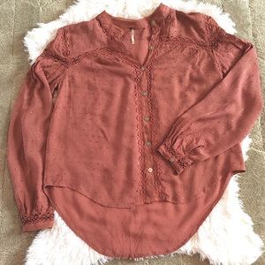 Free People Peasant Blouse